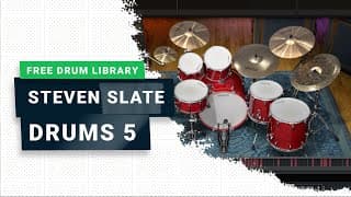 FREE Drum plug-in Steven Slate Drums - SSD 5 review - YouTube